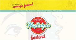 Desktop Screenshot of kurrikurrinostalgiafestival.com.au