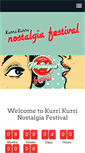 Mobile Screenshot of kurrikurrinostalgiafestival.com.au